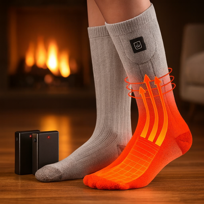 Avanly ThermoCloud™ Sokken – Oplaadbare Verwarmde Sokken voor Ultiem Comfort - Herfstactie 🔥
