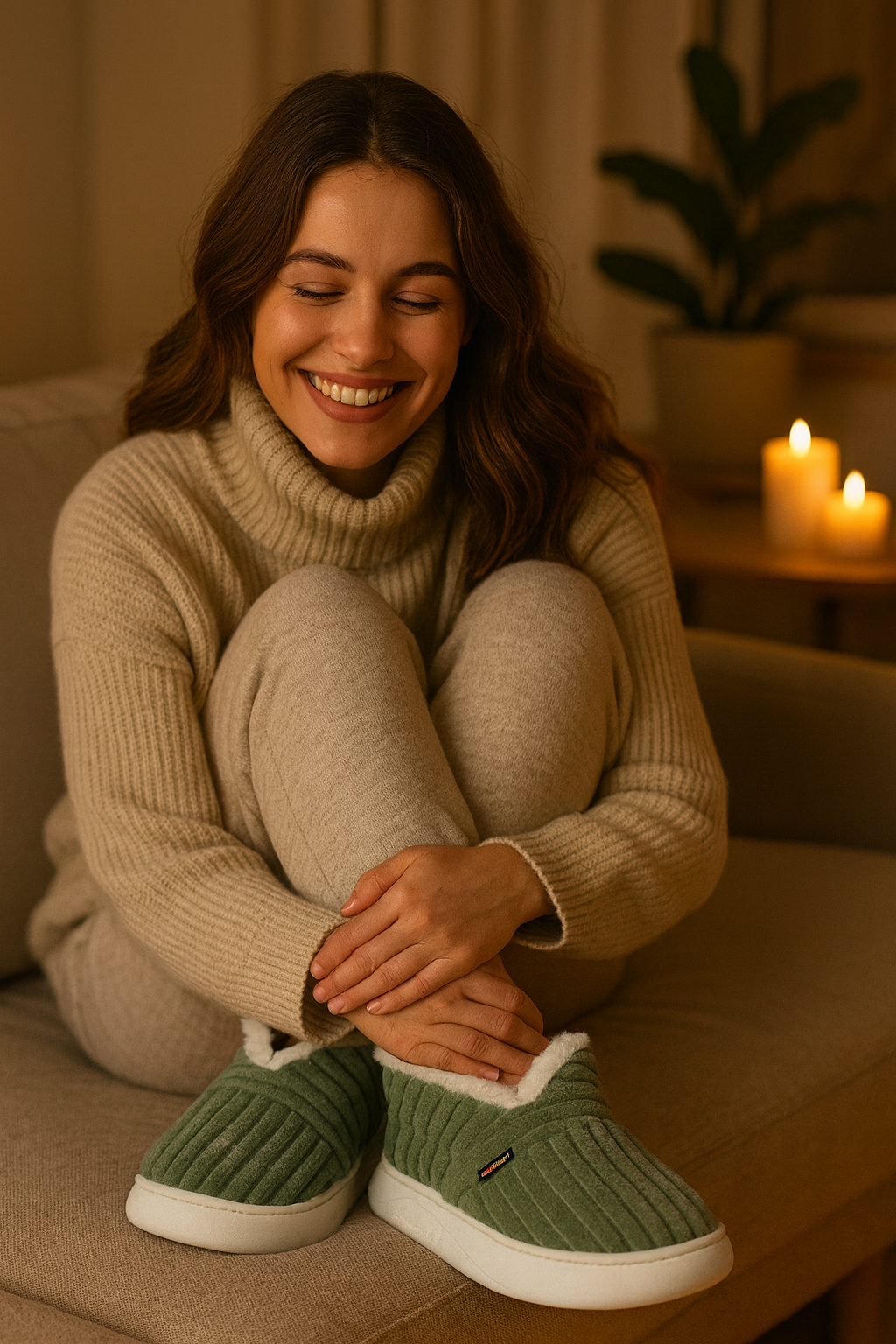 CozyStep™ Fluffy Fleece Sloffen | Herfstdeal 1+1 gratis! 🎁