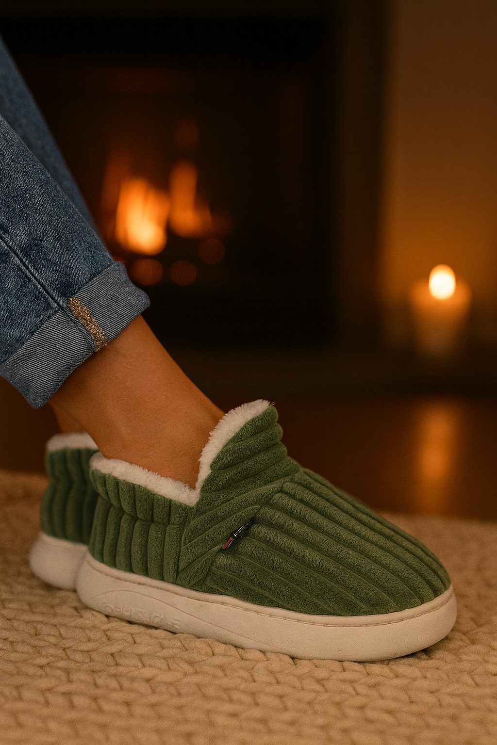 CozyStep™ Fluffy Fleece Sloffen | Herfstdeal 1+1 gratis! 🎁