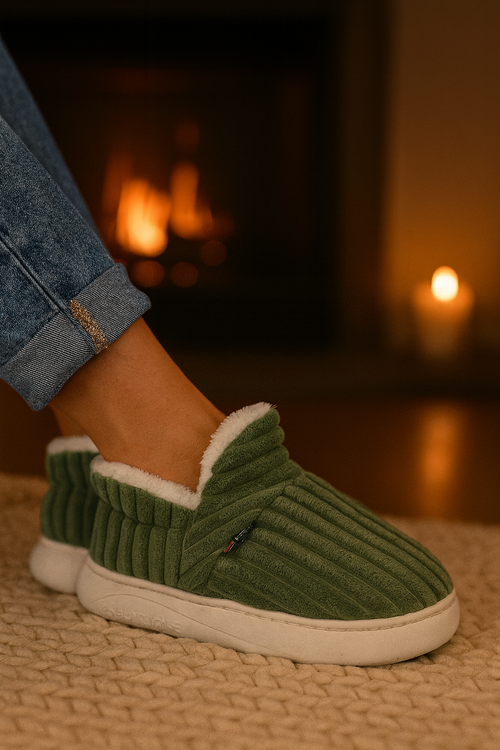 CozyStep™ Fluffy Fleece Sloffen | Herfstdeal 1+1 gratis! 🎁